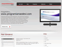 Tablet Screenshot of programlamaodevi.com